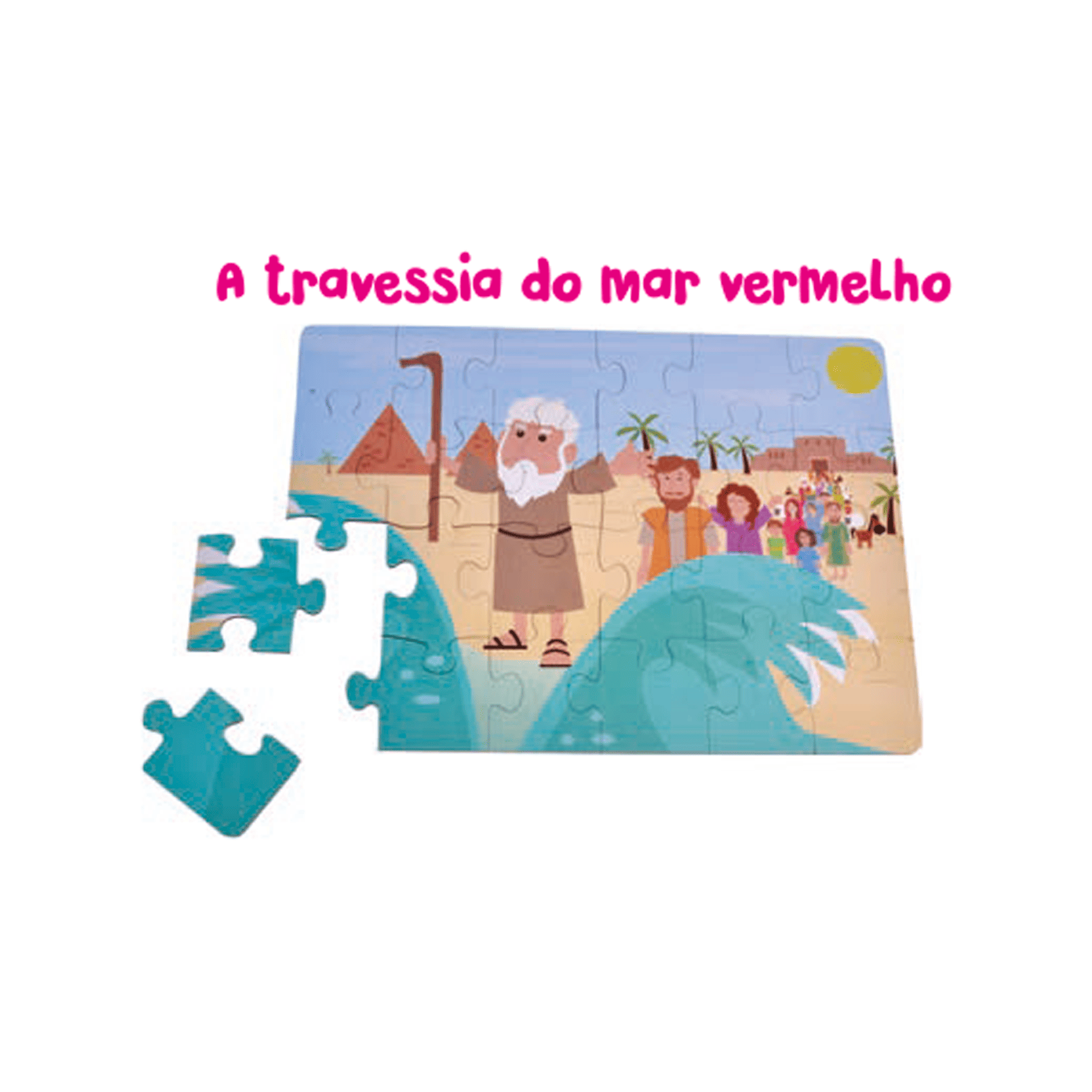 QUEBRA-CABEÇA BÍBLICO - Aquarela - Image 2