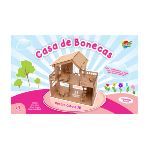 CASA DE BONECAS - QUEBRA-CABEÇA 3D