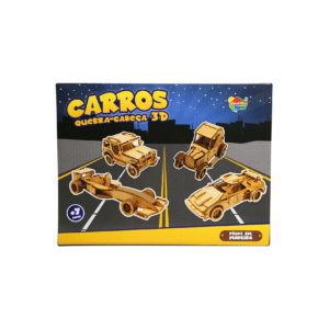 CARROS - QUEBRA-CABEÇA 3D